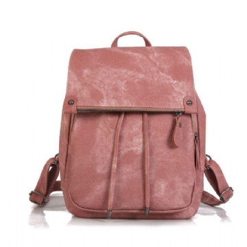 Damen Pu Leder Rucksack Umhängetasche Handtaschen Rucksack