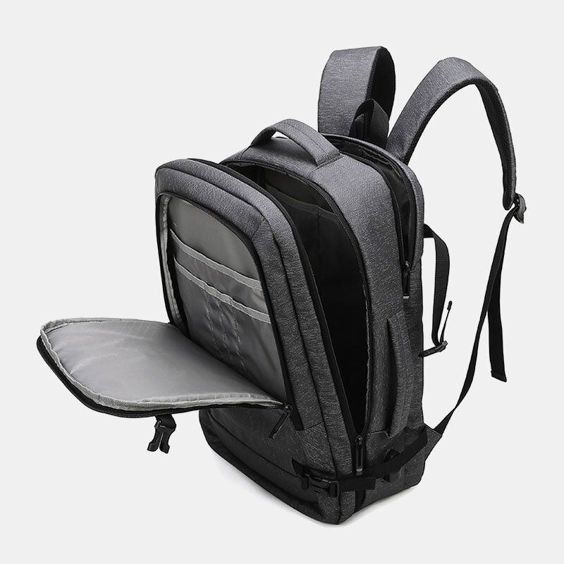 Herren 15.6 Zoll Usb Lade Wasserdichter Business Laptop Rucksack