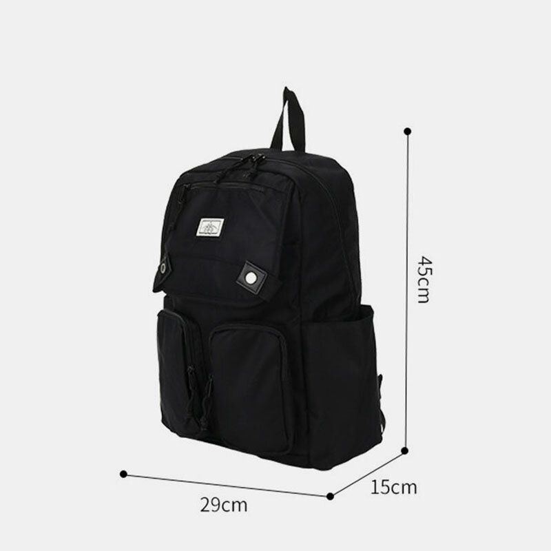 Herren 20 L Nylon Multifunktions Multi Pocket Rucksack Leicht Große Kapazität 15.6 Zoll Laptop Rucksack