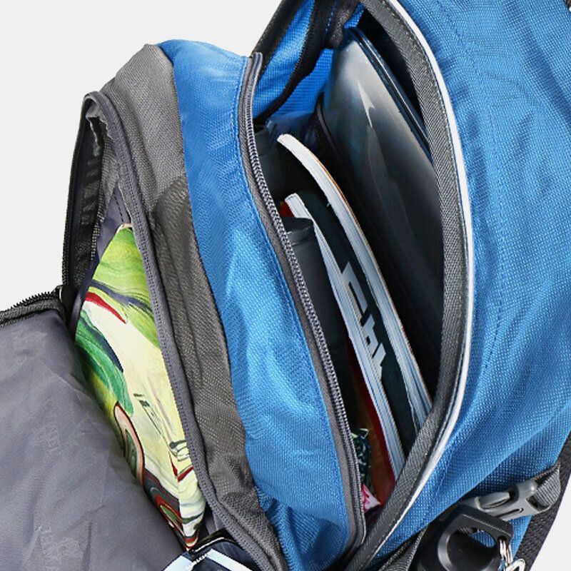 Herren 30 L Polyester Wasserdicht Leicht Große Kapazität Sport Wandern Reiserucksack