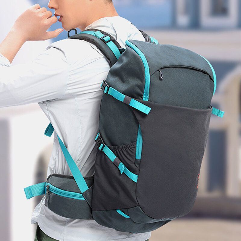 Herren 30l Polyester Wasserdichter Leichtgewichtiger Sport Wander Reiserucksack Mit Großem Fassungsvermögen