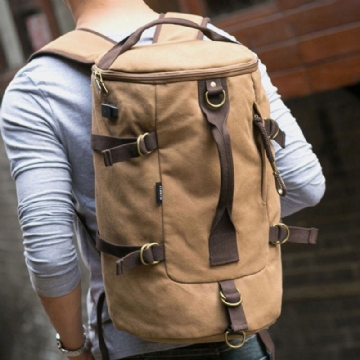 Herren Canvas Reiserucksack Multifunktions Mit Usb Ladefunktion Handtasche Umhängetasche Umhängetasche