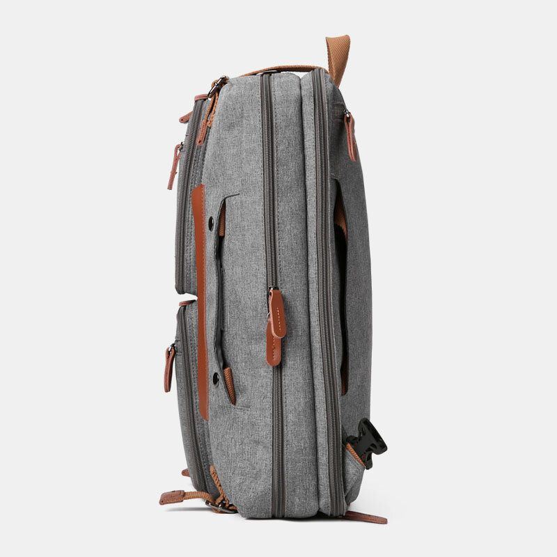 Herren Casual Multicarry Große Kapazität 15.6/17 Zoll Laptoptasche Rucksack Umhängetasche Mit Mehreren Taschen