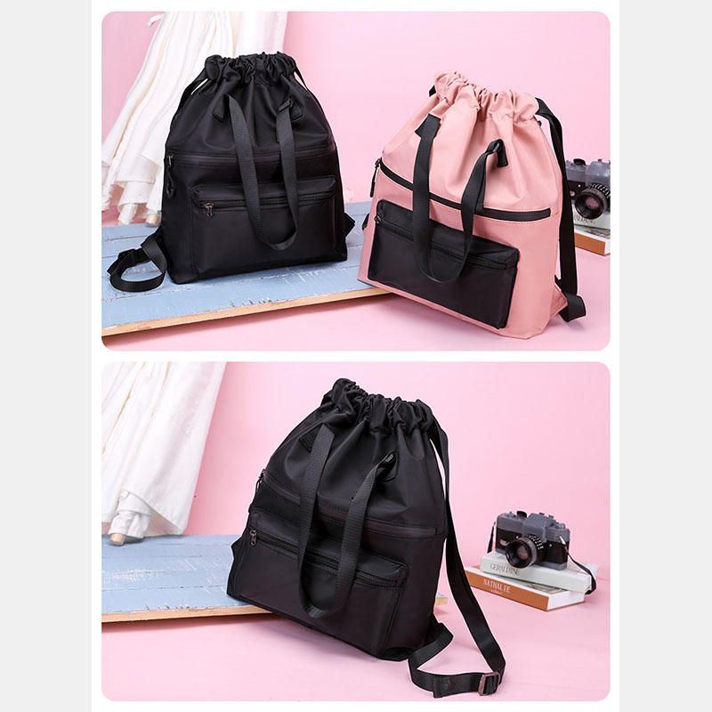 Herren Damen Nylon Wasserdichter Leichter Handtaschen Rucksack Mit Großer Kapazität