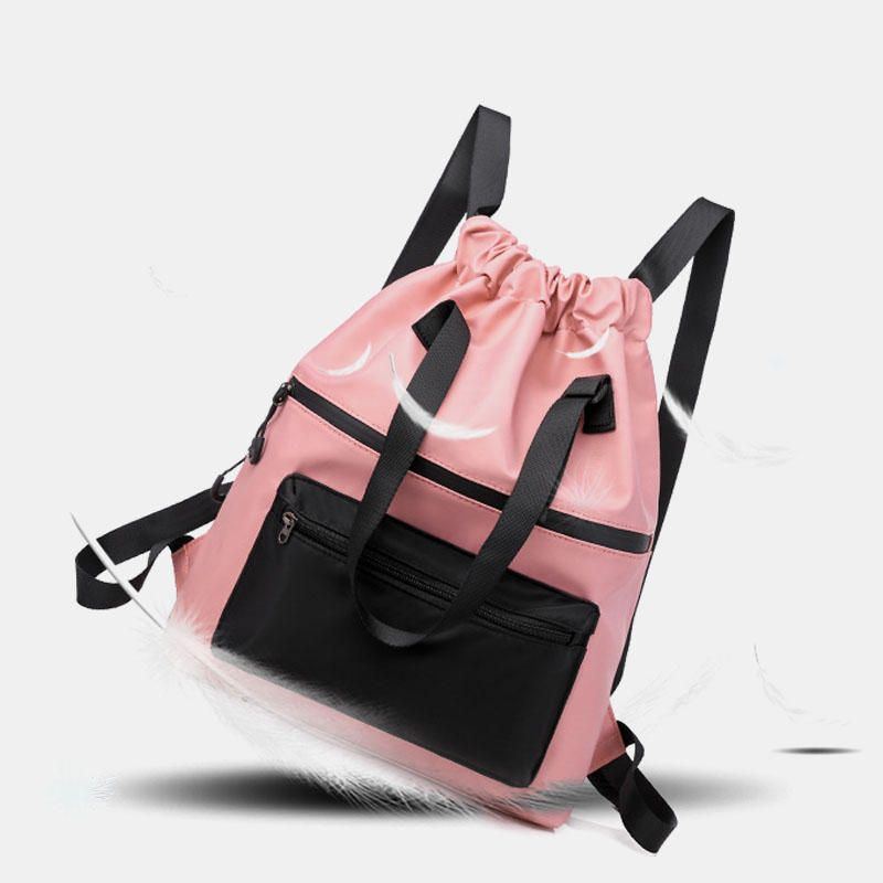 Herren Damen Nylon Wasserdichter Leichter Handtaschen Rucksack Mit Großer Kapazität