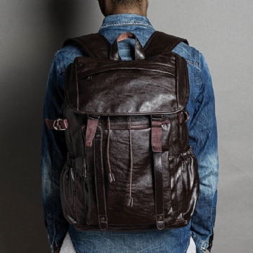 Herren Freizeit Retro Multifunktionsrucksack Mit Großem Fassungsvermögen