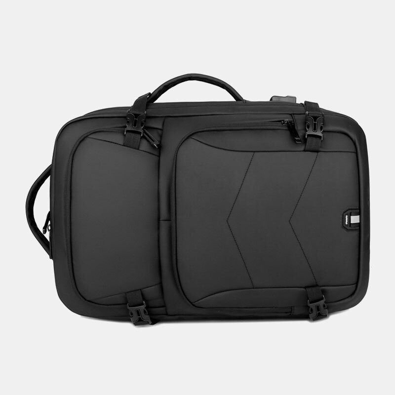 Herren Nylon Große Kapazität 14 Zoll Laptoptasche Mehrlagiger Business Casual Reiserucksack Mit Usb Aufladung