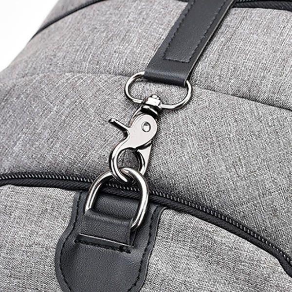 Herren Nylon Laptop Rucksack Mit Großer Kapazität Und Usb Ladeanschluss