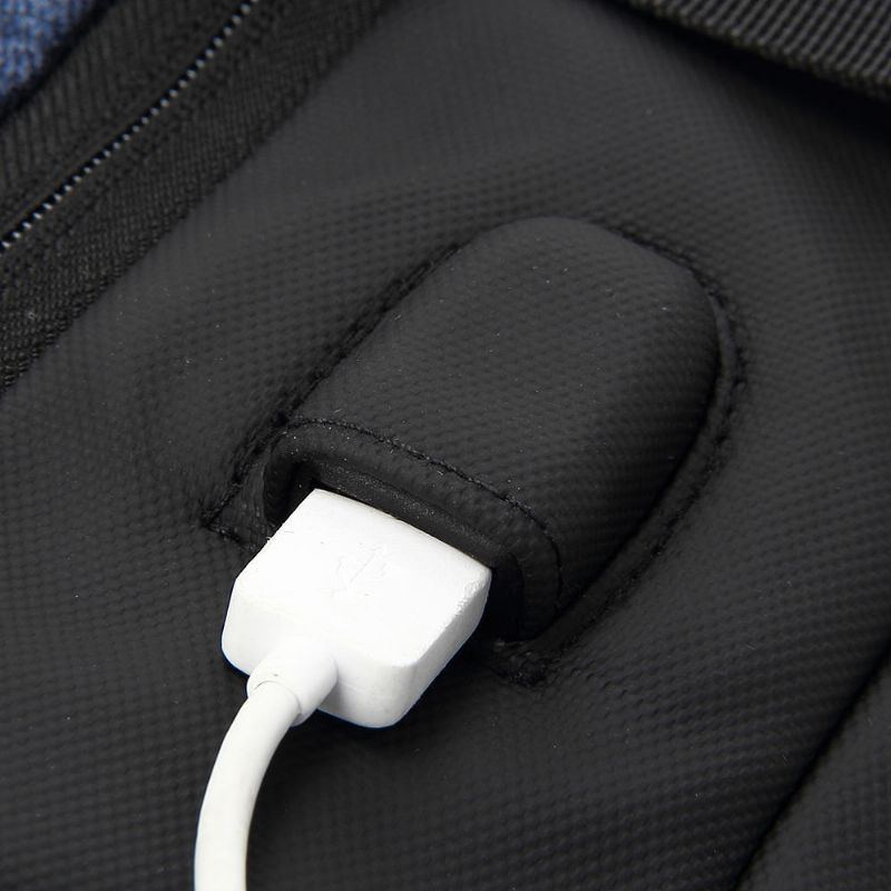 Herren Reisetasche Mit Großem Fassungsvermögen Usb Laderucksack