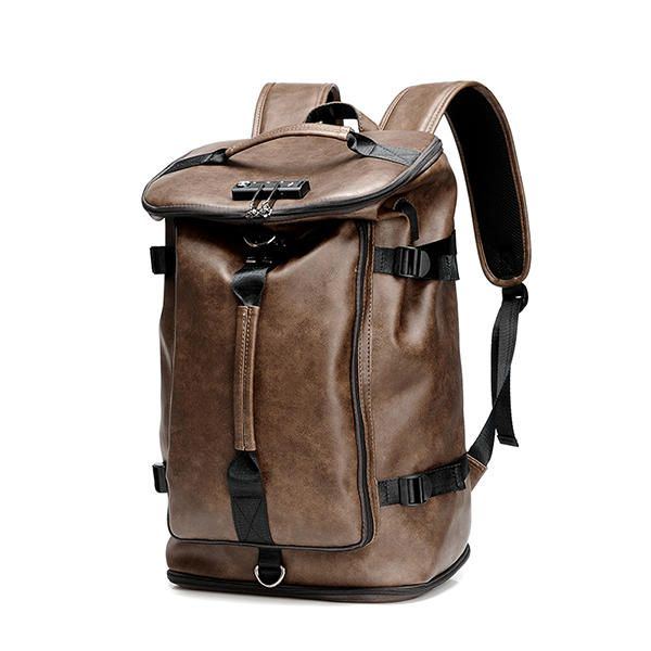 Herren Retro Designer Rucksack Mit Großem Fassungsvermögen