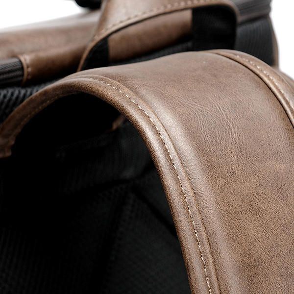 Herren Retro Designer Rucksack Mit Großem Fassungsvermögen