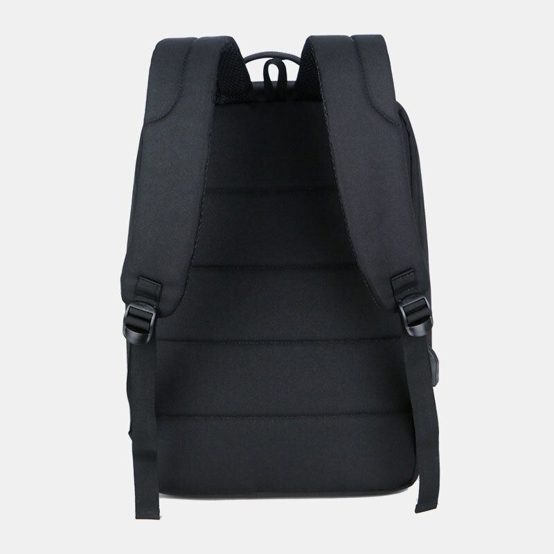 Herren Rucksack Aus Polyester Mit Usb Aufladung Und Großem Fassungsvermögen Für Business Laptops