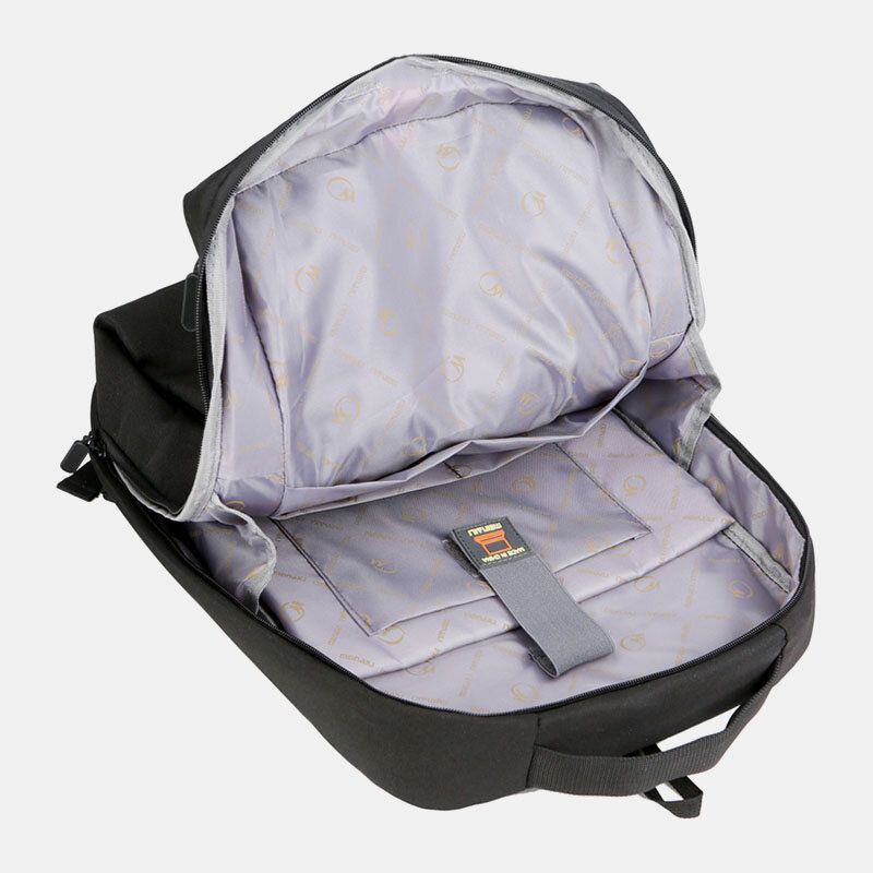 Herren Rucksack Aus Polyester Mit Usb Aufladung Und Großem Fassungsvermögen Für Business Laptops