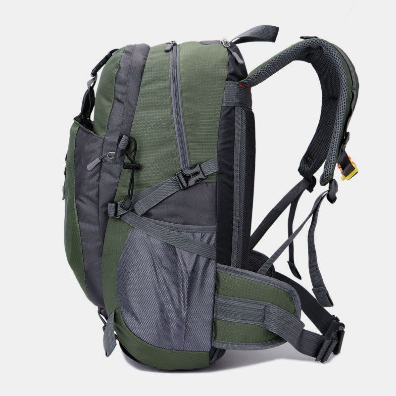 Herren Rucksack Mit Großem Fassungsvermögen 40 L Mehreren Taschen Kratzfest Belastbar Bergsteigen Multifunktionsschnalle Outdoor Rucksack