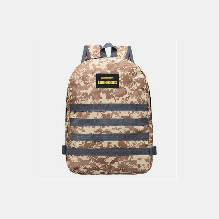 Herren Unisex Camouflage Oxford Stoff Student Schultasche Fashion Game Trend Rucksack