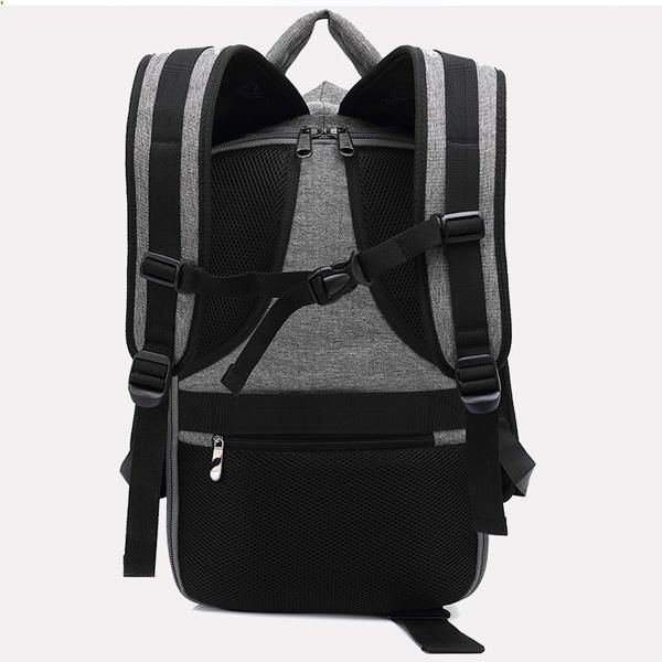 Herrenmode Anti Diebstahl Rucksack Lässige Wasserdichte Reisetasche Laptoptasche Mochila Mit Usb Anschluss