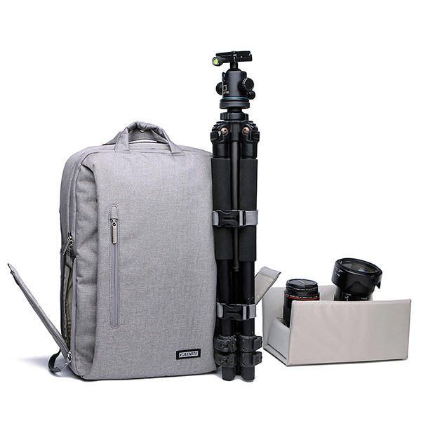 Kameratasche Für Herren Reise Outdoor Tablet Laptoptasche Wasserdichter Langlebiger Kamerarucksack