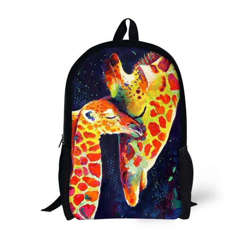 Herren 3d Tier Schule Rucksack Mädchen Jungen Cartoon Student Reisetasche Heiß