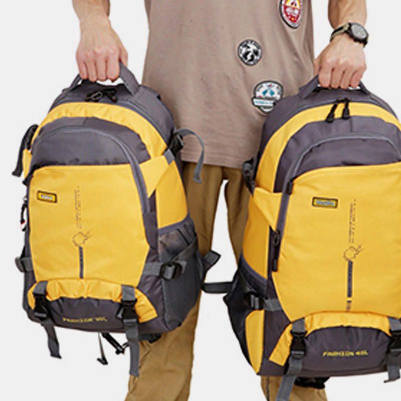 Herren Damen Große Kapazität Leichter Rucksack Reisesport Campingtasche