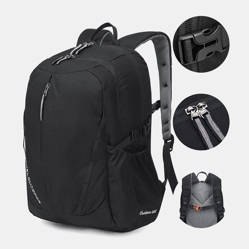 Herren Polyester Wasserdicht Leichtgewichtler Große Kapazität Sport Wandern Reiserucksack