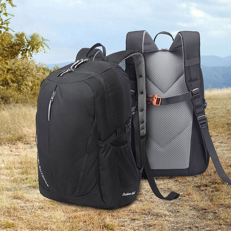 Herren Polyester Wasserdicht Leichtgewichtler Große Kapazität Sport Wandern Reiserucksack