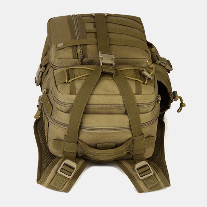 Men Canvas Camouflage Tactical Outdoor Klettern Reisen Reiten Camping Rucksack