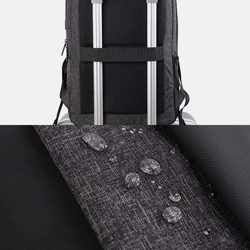 Multifunktionale Herren Rucksack Computertasche Mit Großem Fassungsvermögen Und Usb Ladeanschluss