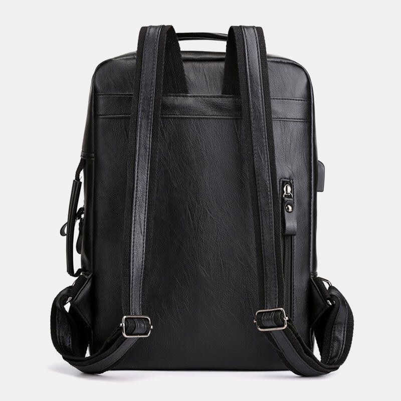 Multifunktionale Rucksack Laptoptasche Für Herren Mit Großem Fassungsvermögen Und Usb Ladeanschluss Für Unternehmen