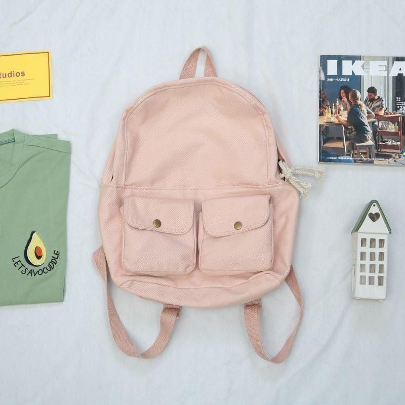 Multifunktionaler Canvas Rucksack Mit Großem Fassungsvermögen Für Damen