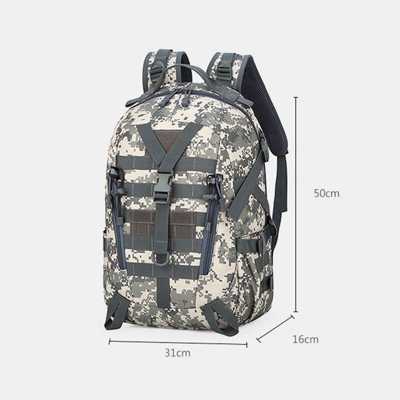 Multifunktionaler Multi Taschen Camouflage Taktikrucksack Für Herren