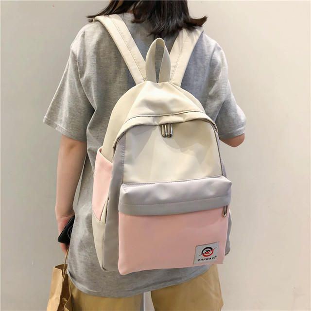 Neue Art Und Weise Der Damen Ins Wind Beutel Weibliche Highschool College Mädchen Kleiner Frischer Rucksack