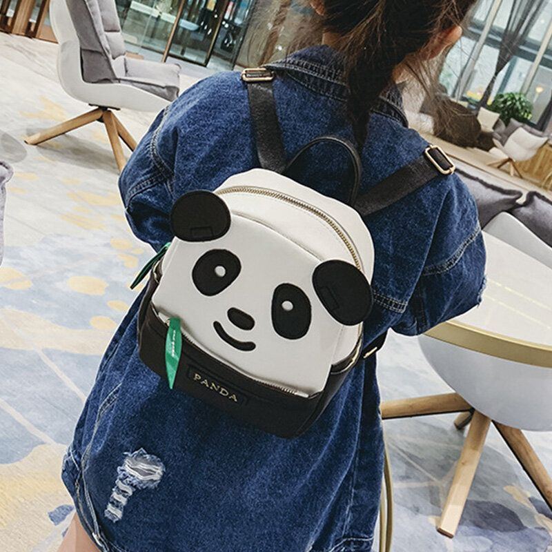 Olympische Winterspiele Der Damen Peking 2022 Niedlicher Panda Rucksack