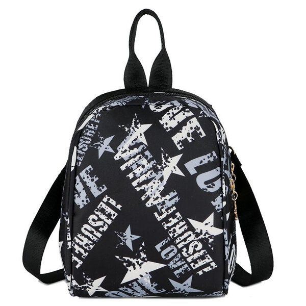 Oxford Fashion Print Umhängetasche Rucksack Für Damen