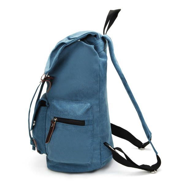 Segeltuchrucksack Für Herren Und Damen Freizeit Rucksack Mit Kordelzug Studenten Schultaschen