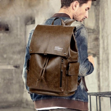 Solider Lässiger Multifunktionaler Modischer Laptop Rucksack Für Herren