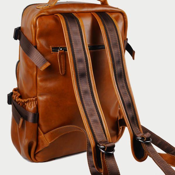 Solider Lässiger Multifunktions Laptop Flap Rucksack Für Herren