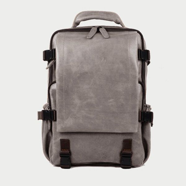 Solider Lässiger Multifunktions Laptop Flap Rucksack Für Herren