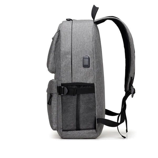 Wasserdichte Laptop Rucksack Reisetasche Für Herren Mit Usb Ladeanschluss