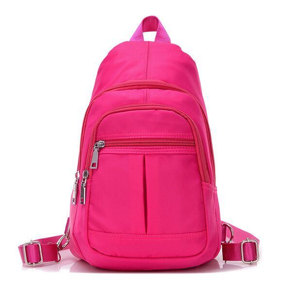 Wasserdichte Mehrzweck Schultertasche Aus Nylon Für Damen Rucksack Diagonalpaket Twill Tasche