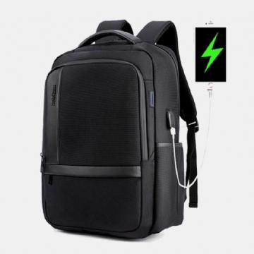 Wasserdichte Rucksackhandtasche Für Herren Mit Großem Fassungsvermögen Usb Ladeanschluss Und Audioanschluss