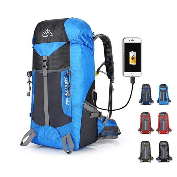 Wasserdichter 55 L Nylon Rucksack Für Outdoor Klettern Und Wandern