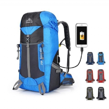 Wasserdichter 55 L Nylon Rucksack Für Outdoor Klettern Und Wandern