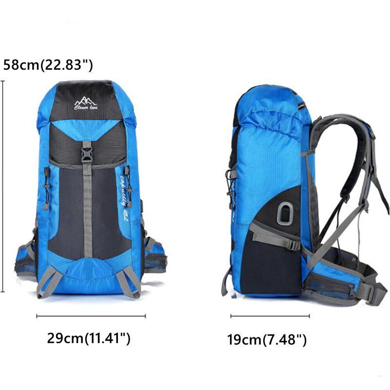 Wasserdichter 55 L Nylon Rucksack Für Outdoor Klettern Und Wandern