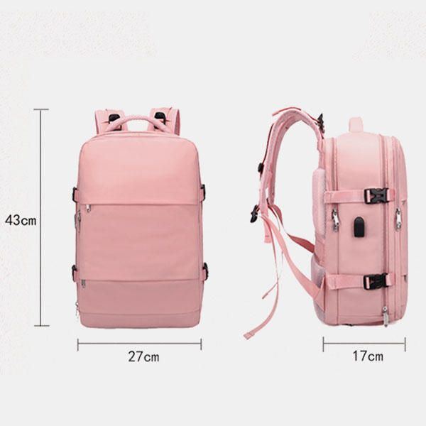 Wasserdichter Freizeitrucksack Aus Nylon Für Damen