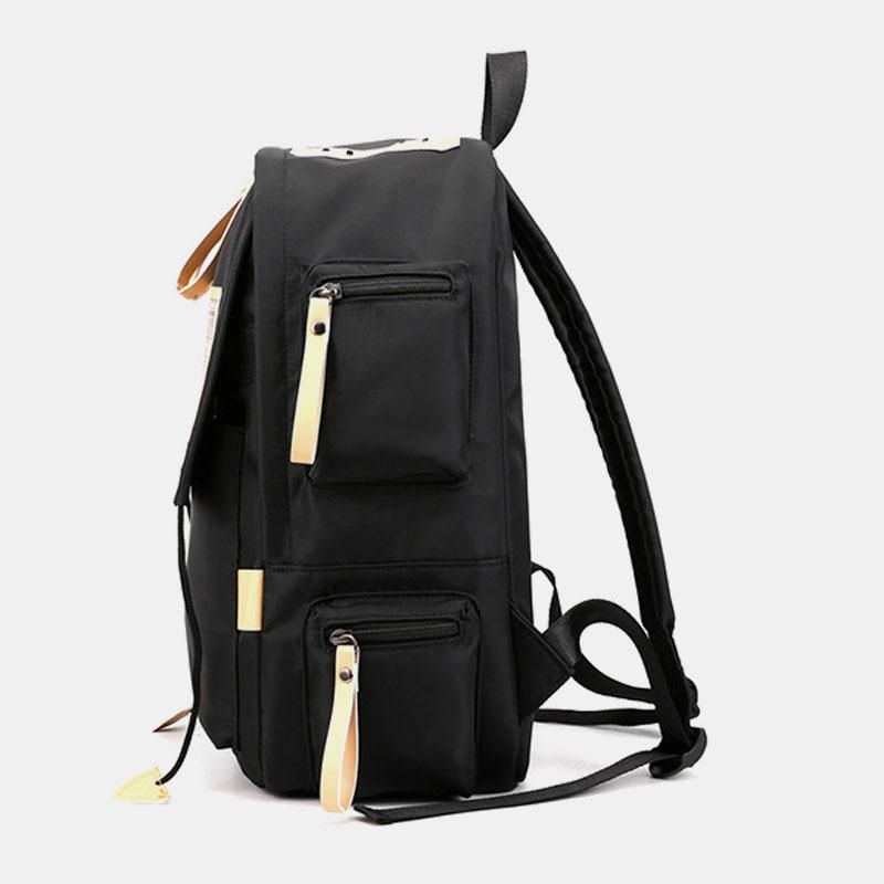 Wasserdichter Handtaschen Rucksack Aus Nylon Mit Großem Fassungsvermögen Für Damen