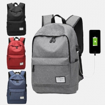 Wasserdichter Mehrschichtiger Usb Oxford Rucksack Für Herren Mit Großer Kapazität Und Geringem Gewicht