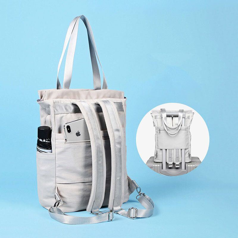 Wasserdichter Multi Carry Studenten Laptop Rucksack Für Damen