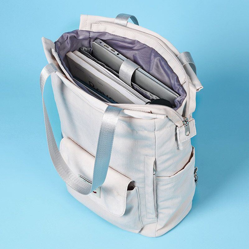 Wasserdichter Multi Carry Studenten Laptop Rucksack Für Damen