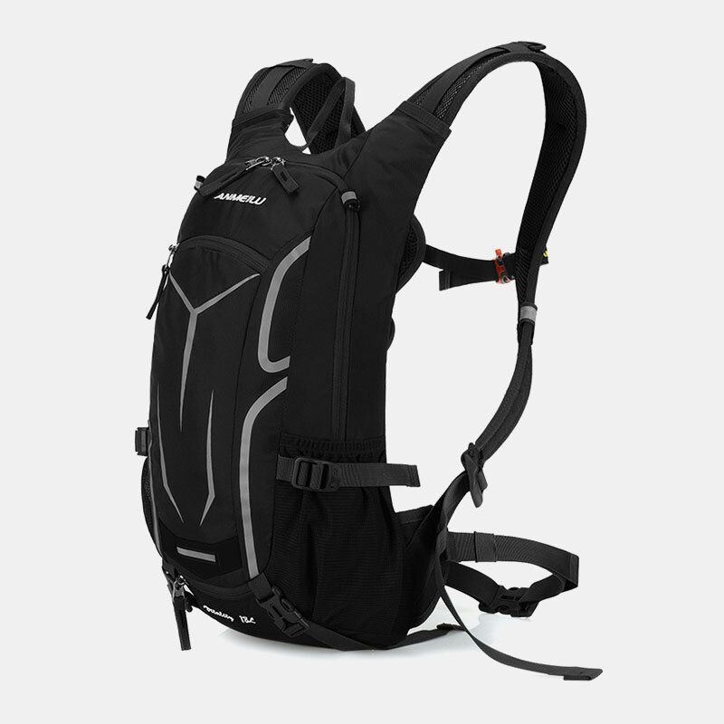 Wasserdichter Reflektierender Rucksack Für Damen Und Herren Zum Radfahren Laufen Laufen Bergsteigen Wandern Mit Abnehmbarer Handytasche Netztasche