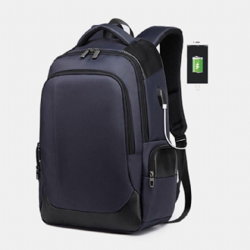 Wasserdichter Usb Rucksack Aus Nylon Mit Großem Fassungsvermögen Für Herren